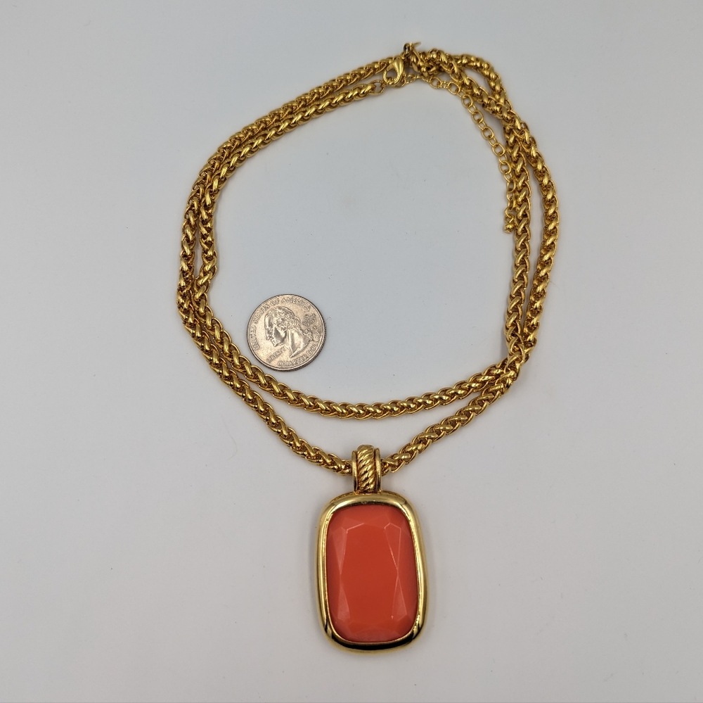Joan Rivers Gold Necklace with Multicolor Gemstones - Picture 8 of 14